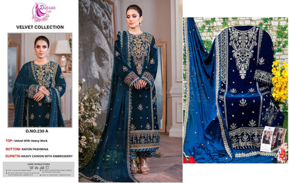 230 Dinsaa Suit Velvet Suits