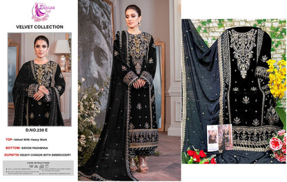 230 Dinsaa Suit Velvet Suits
