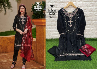 230 Laiba Organza Pakistani Readymade Suits