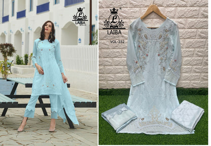 232 Laiba Georgette Pakistani Readymade Suits