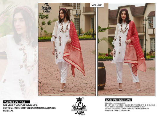 233 Laiba Viscose Pakistani Readymade Suits
