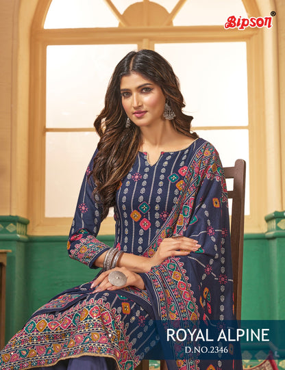 2346 Royal Bipson Prints Alpine Pant Style Suits