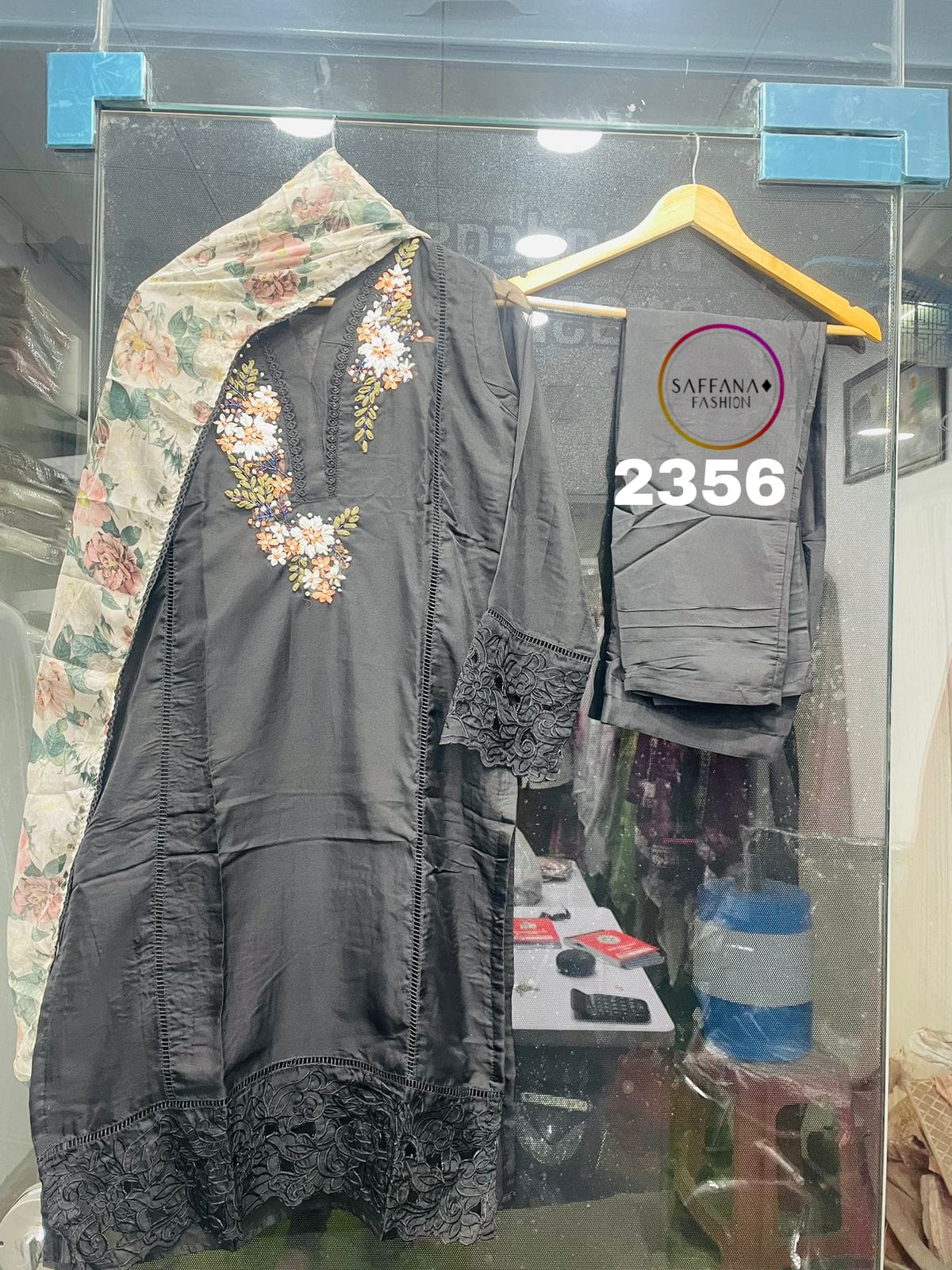 2356-Colours Saffana Soft Organza Pakistani Readymade Suits