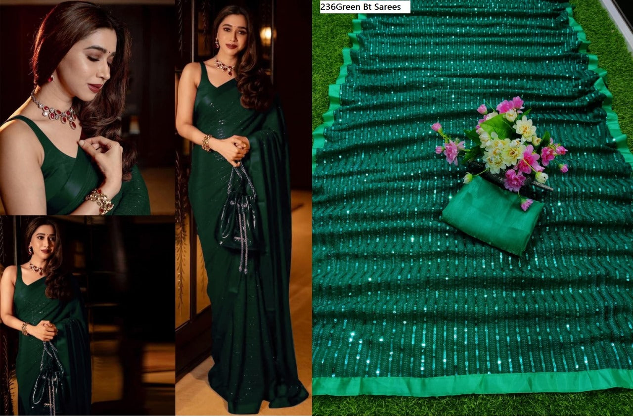 236 Bt Georgette Sarees