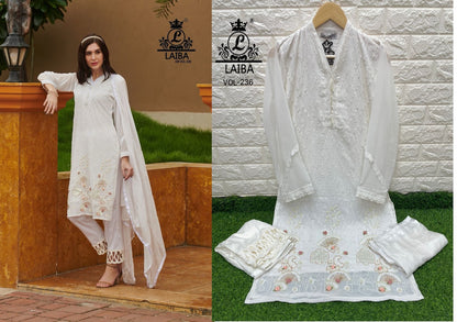 236 Laiba Georgette Pakistani Readymade Suits