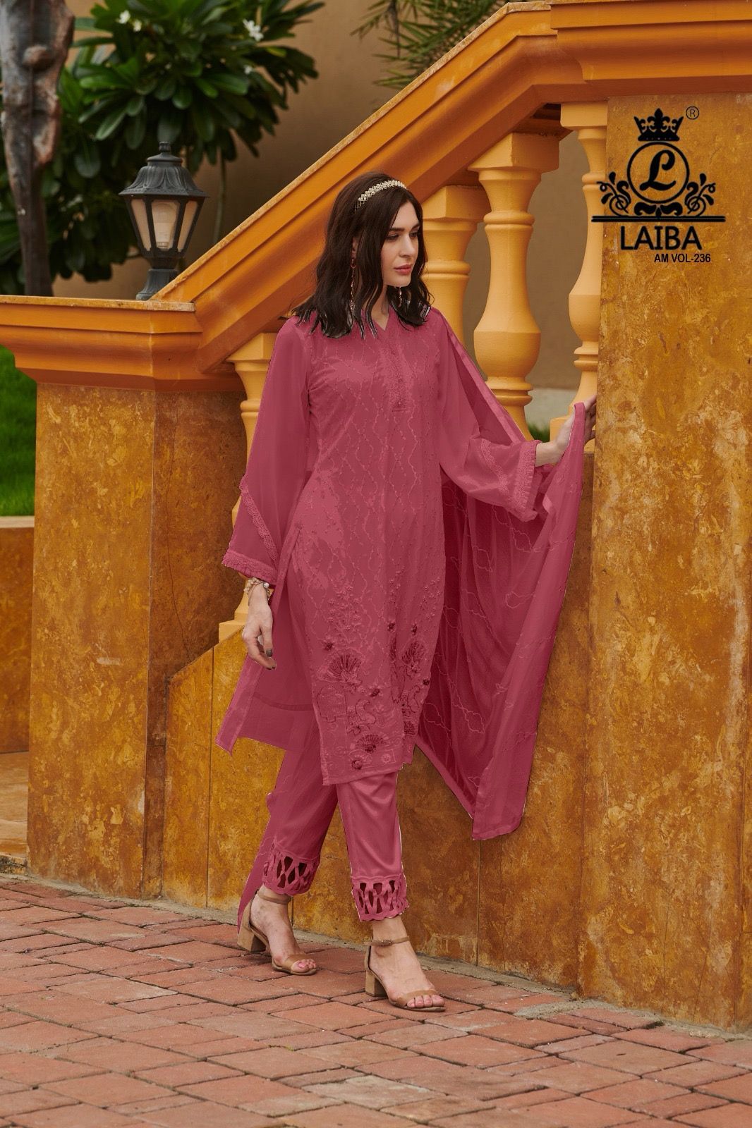 236 Laiba Georgette Pakistani Readymade Suits
