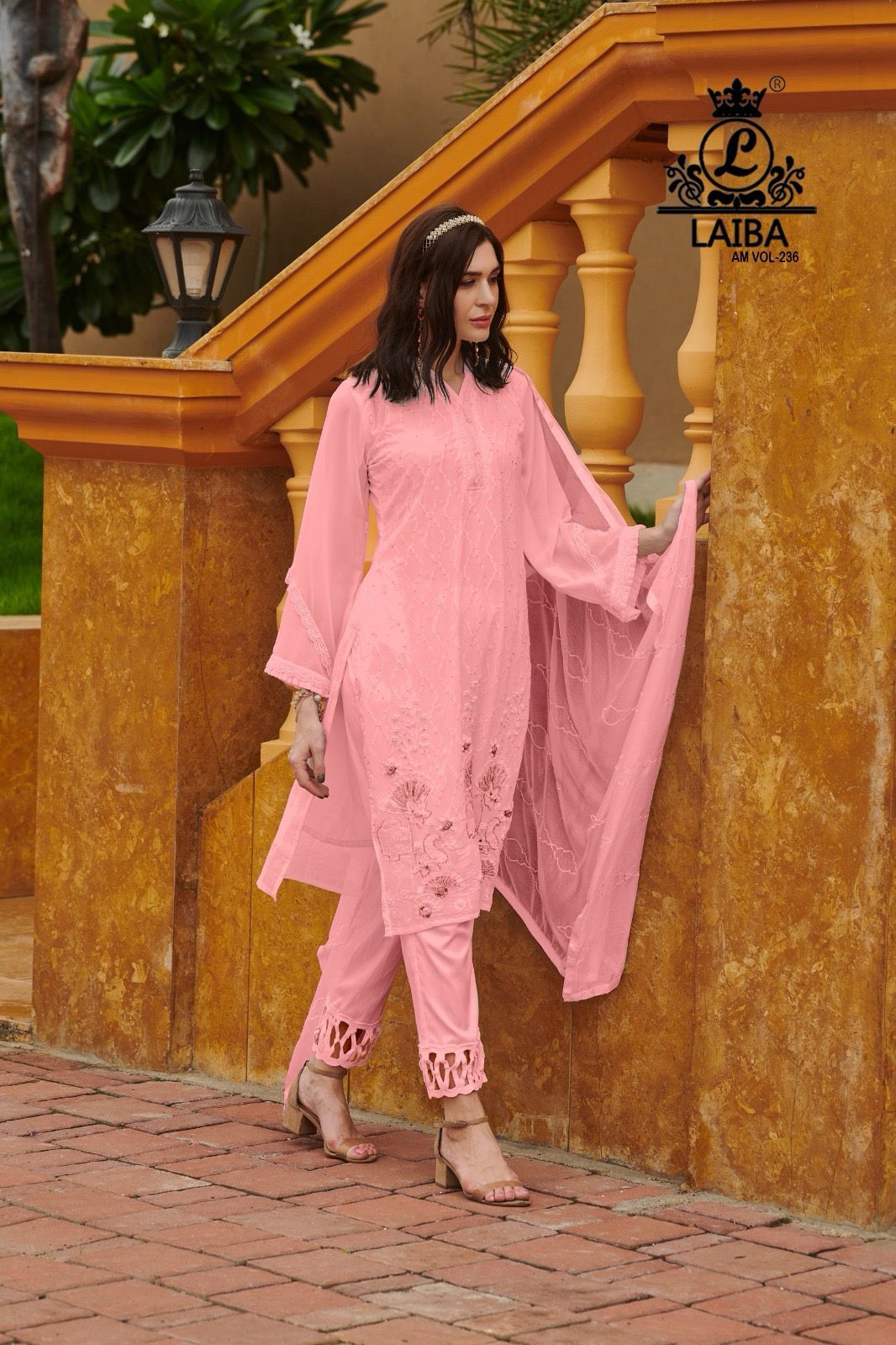 236 Laiba Georgette Pakistani Readymade Suits