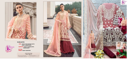 237 Dinsaa Suit Georgette Pakistani Salwar Suits