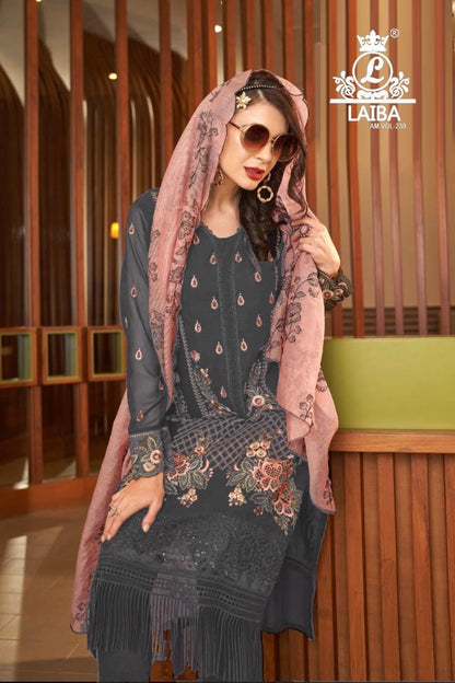 239 Laiba Georgette Pakistani Readymade Suits
