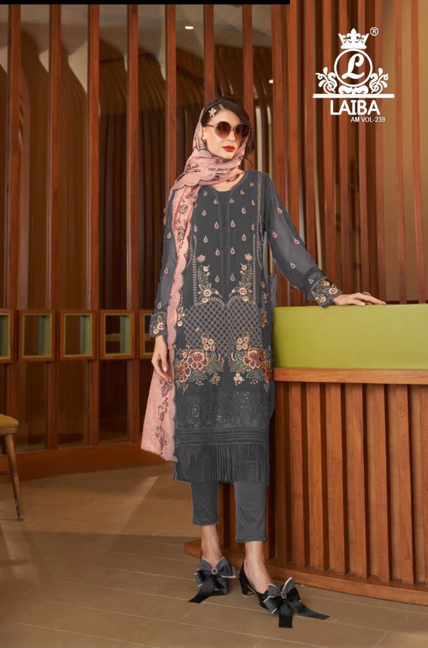 239 Laiba Georgette Pakistani Readymade Suits