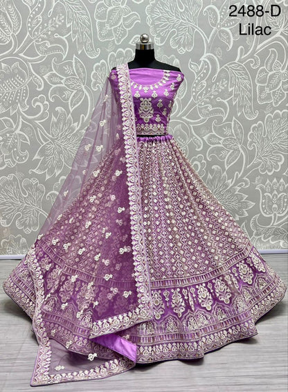 2488 Anjani Art Heavy Net Lehenga Choli