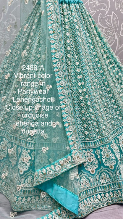 2488 Anjani Art Heavy Net Lehenga Choli