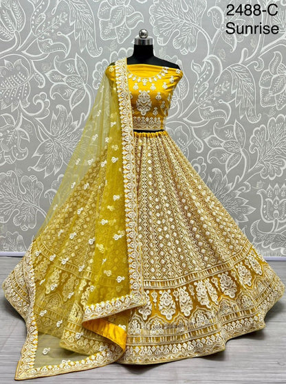 2488 Anjani Art Heavy Net Lehenga Choli