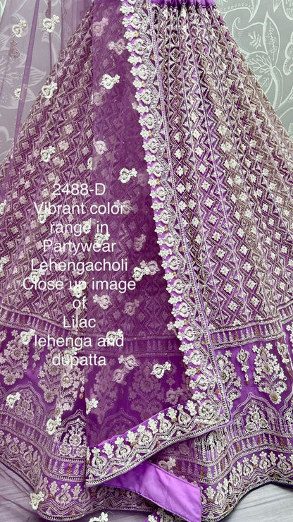 2488 Anjani Art Heavy Net Lehenga Choli