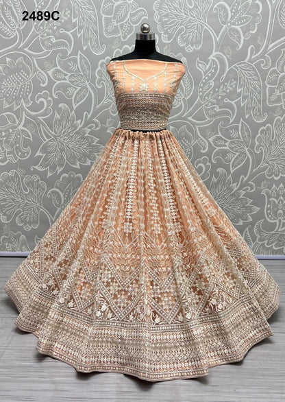 2489 Anjani Art Net Lehenga Choli