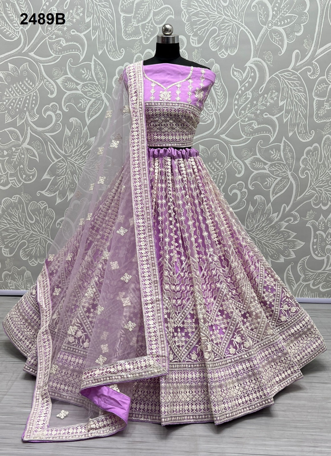 2489 Anjani Art Net Lehenga Choli