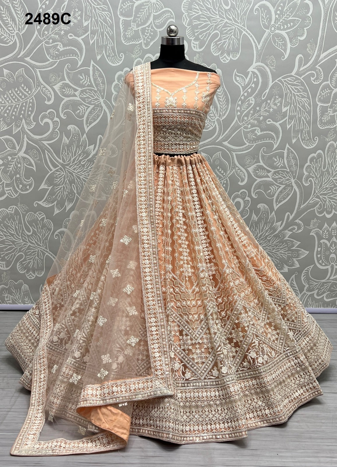 2489 Anjani Art Net Lehenga Choli