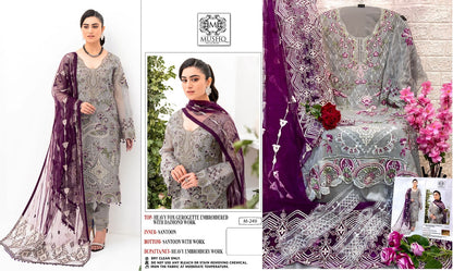 249-264-269-270 Mushq Georgette Pakistani Salwar Suits