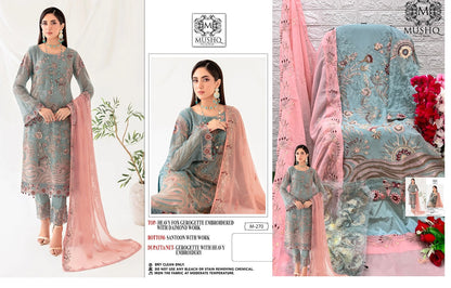 249-264-269-270 Mushq Georgette Pakistani Salwar Suits