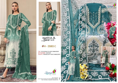 25003 Saniya Trendz Georgette Pakistani Salwar Suits