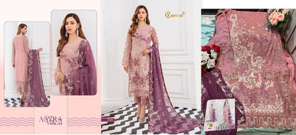 2502-2503-2505 Cosmos Fashion Georgette Pakistani Salwar Suits