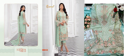 2502-2503-2505 Cosmos Fashion Georgette Pakistani Salwar Suits