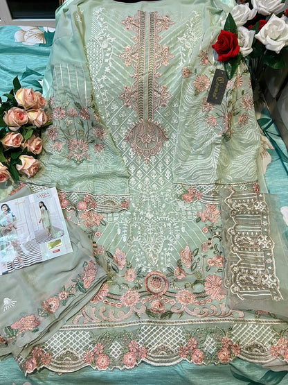 2502-2503-2505 Cosmos Fashion Georgette Pakistani Salwar Suits