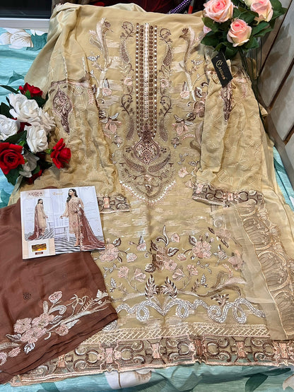 2502-2503-2505 Cosmos Fashion Georgette Pakistani Salwar Suits