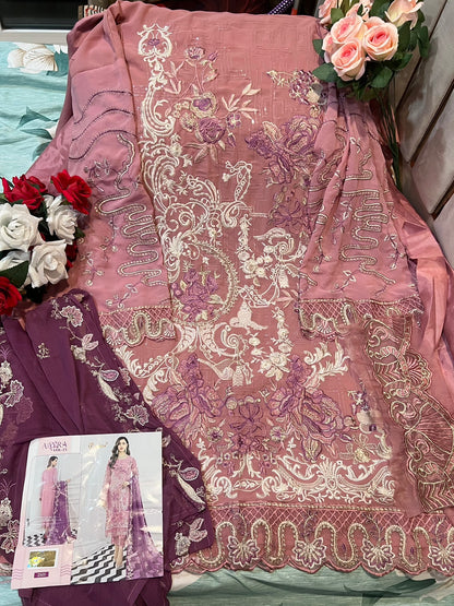 2502-2503-2505 Cosmos Fashion Georgette Pakistani Salwar Suits