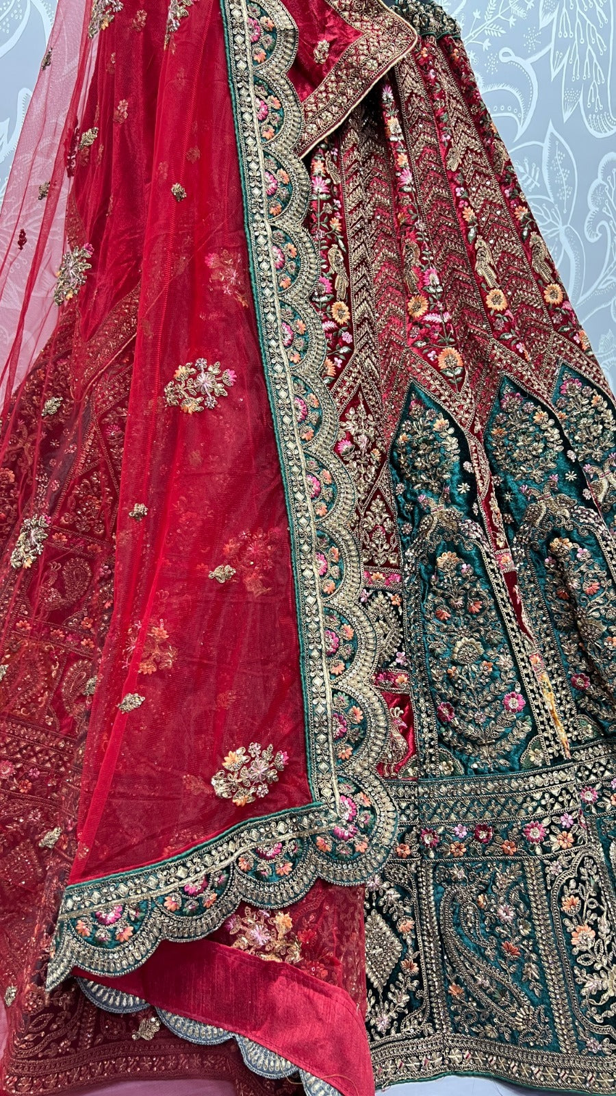 2520 Anjani Art Velvet Lehenga Choli