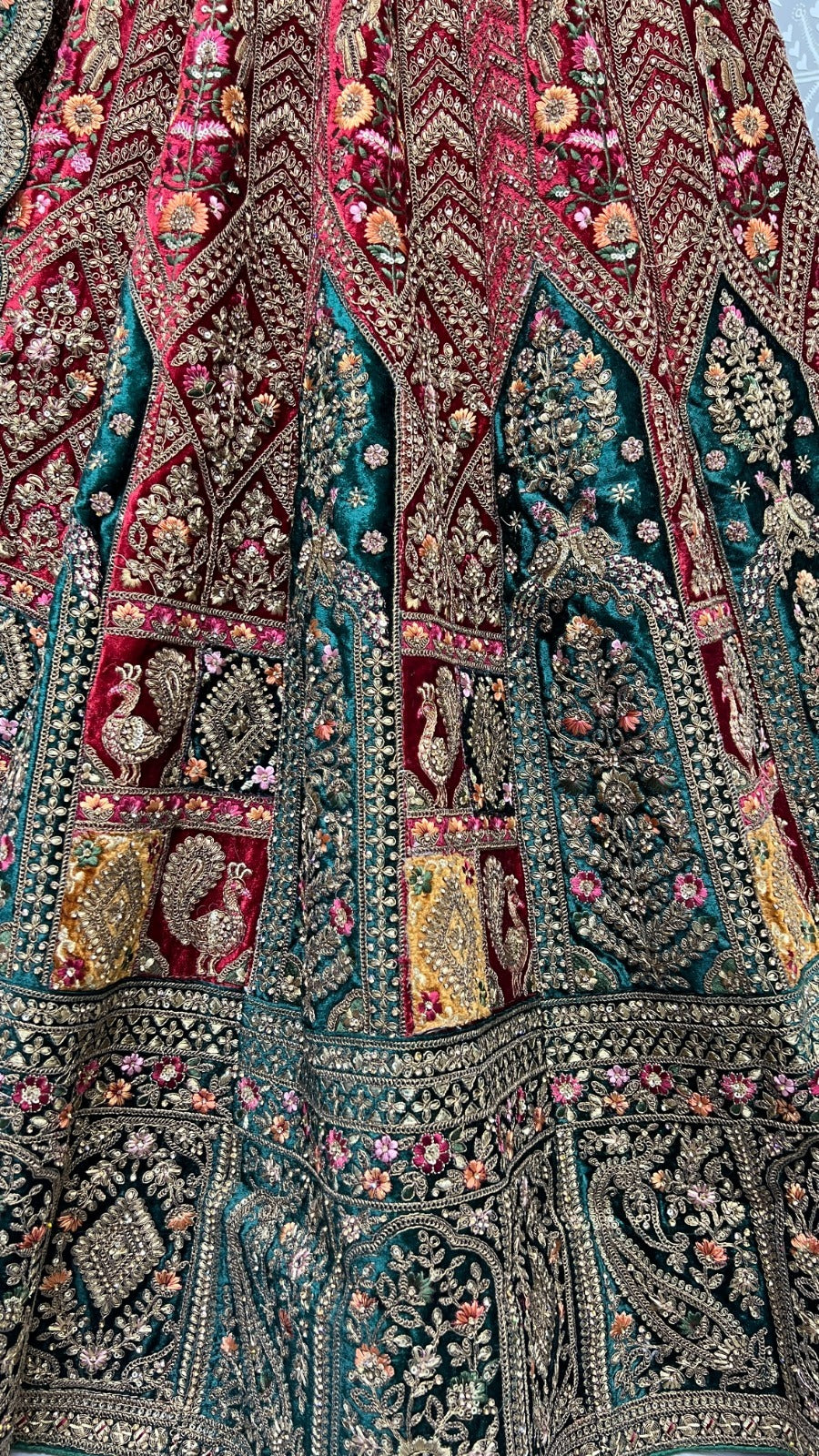 2520 Anjani Art Velvet Lehenga Choli