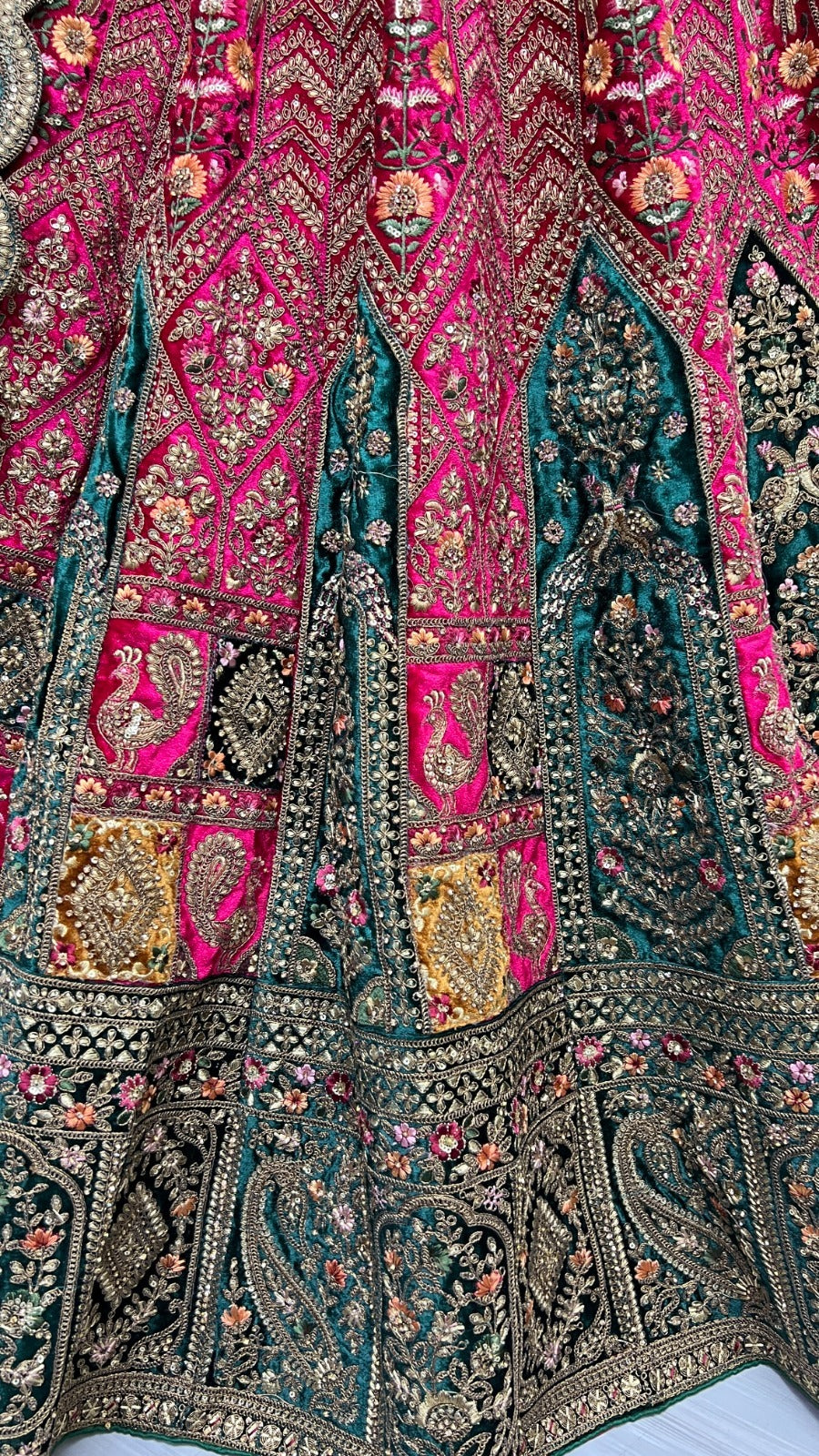 2520 Anjani Art Velvet Lehenga Choli