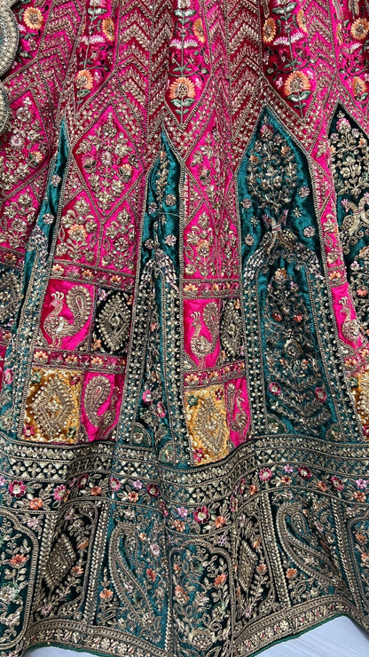 2520 Anjani Art Velvet Lehenga Choli