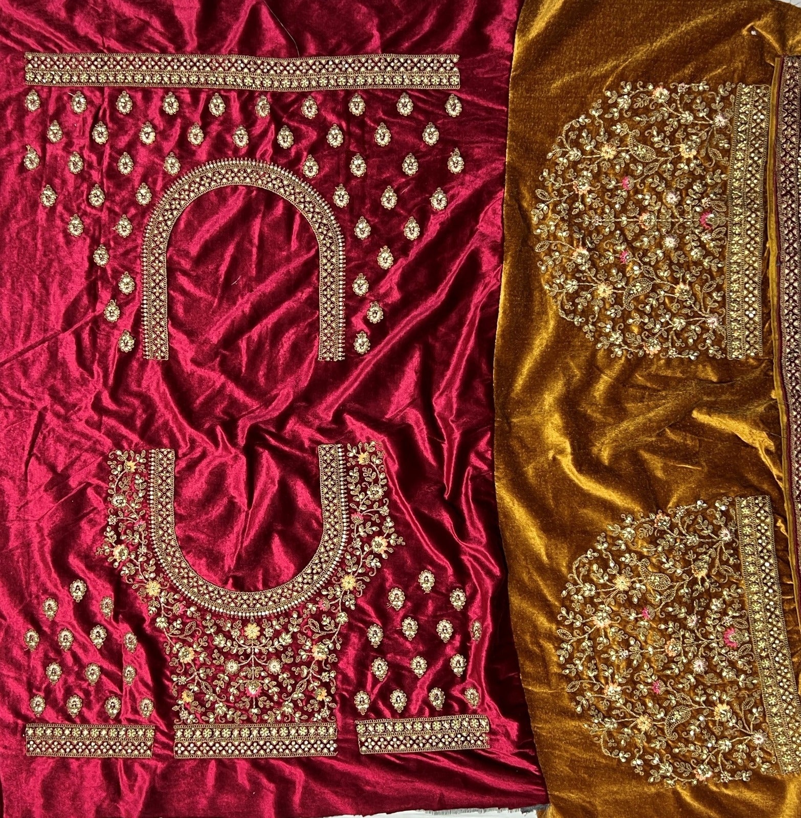 2520 Anjani Art Velvet Lehenga Choli