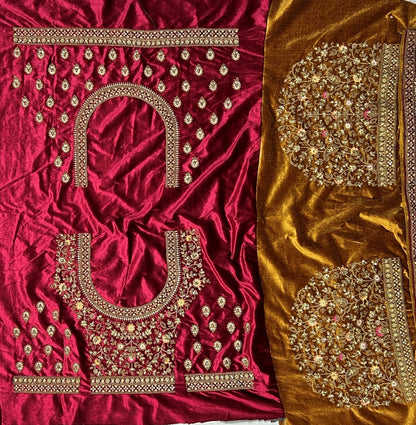 2520 Anjani Art Velvet Lehenga Choli