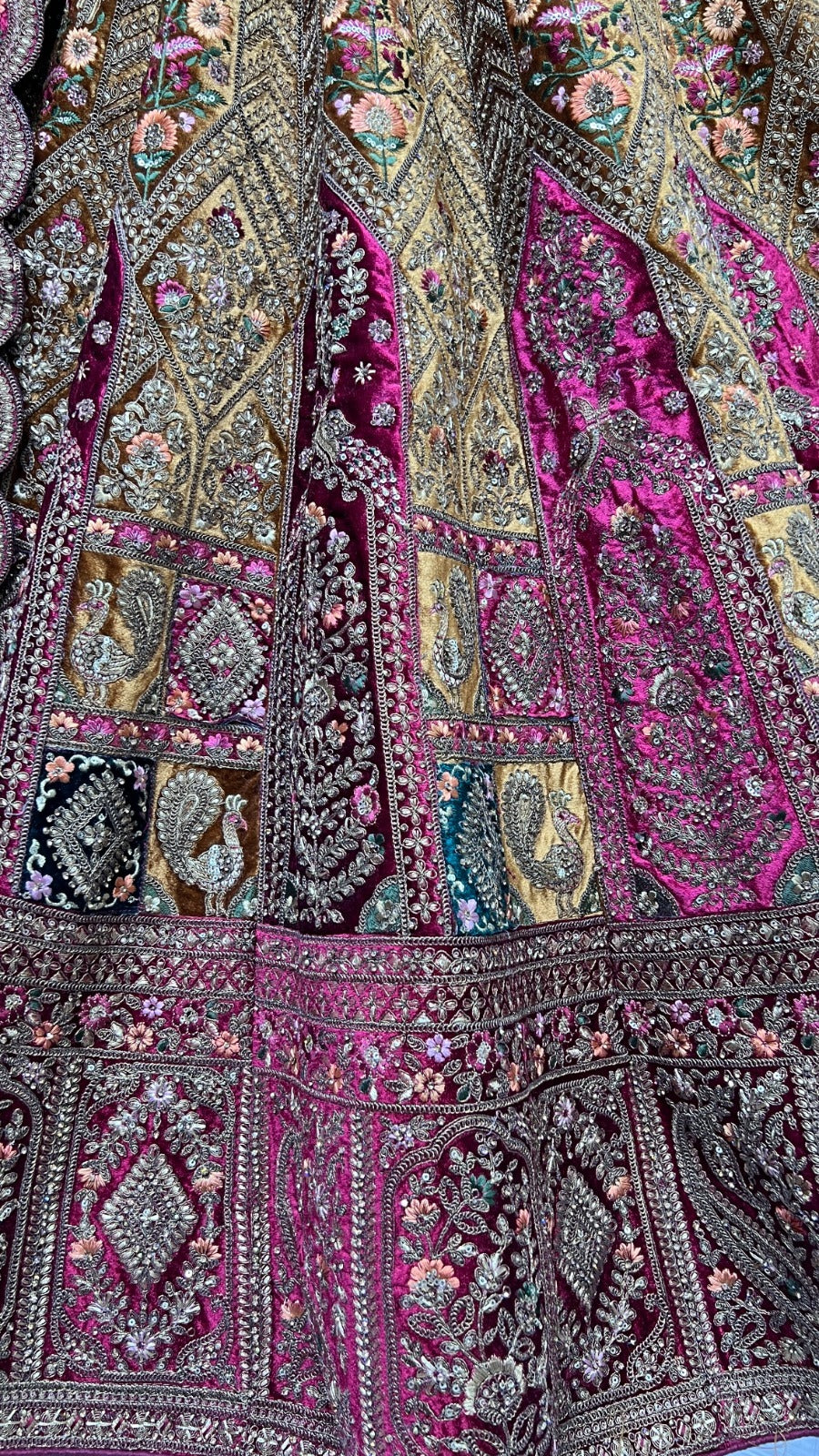 2520 Anjani Art Velvet Lehenga Choli