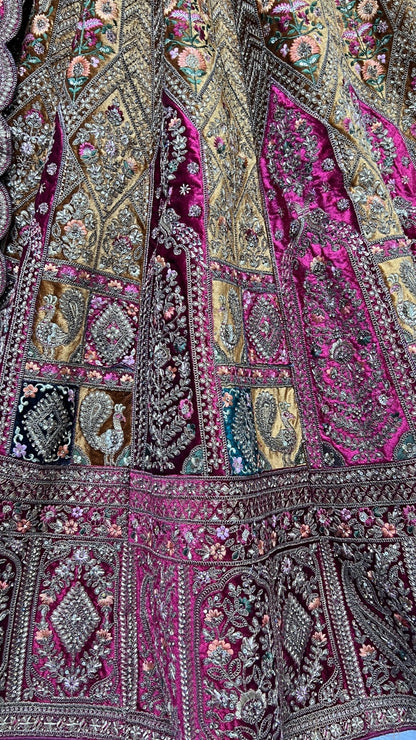 2520 Anjani Art Velvet Lehenga Choli