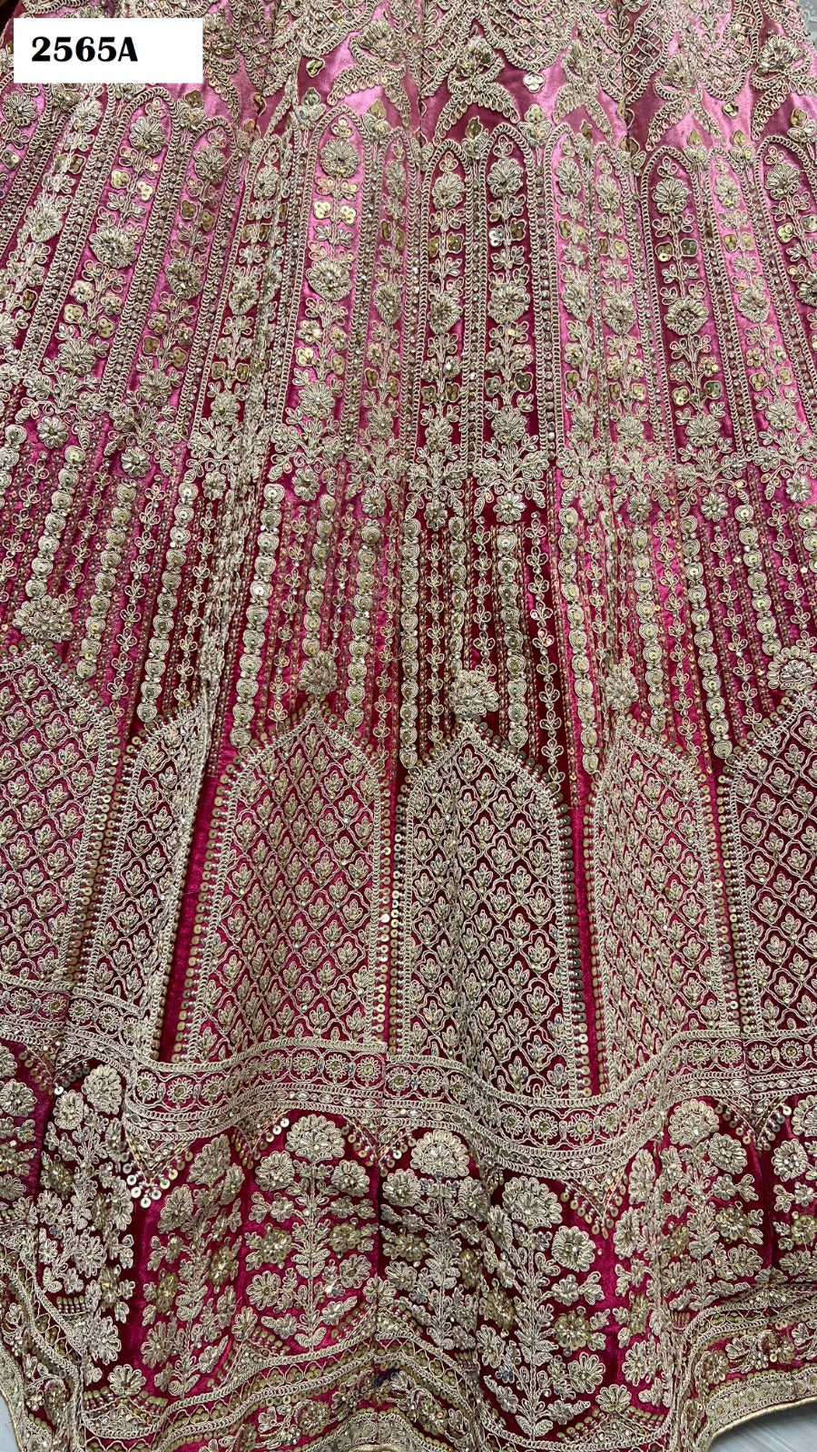 2565 Anjani Art Velvet Bridal Lehenga Choli