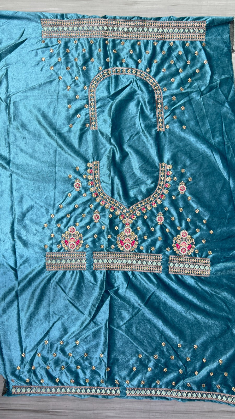 2575 Anjani Art Velvet Bridal Lehenga Choli