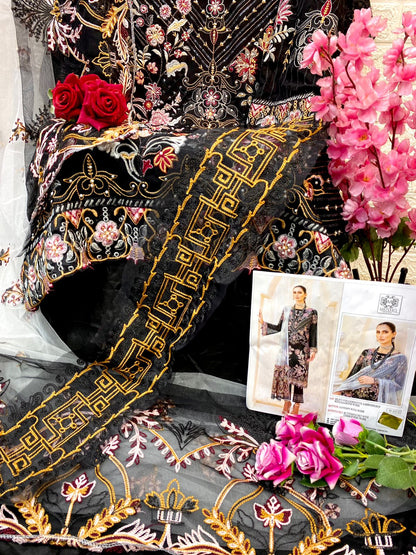 257 Mushq Georgette Pakistani Salwar Suits