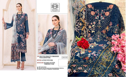 257 Mushq Georgette Pakistani Salwar Suits