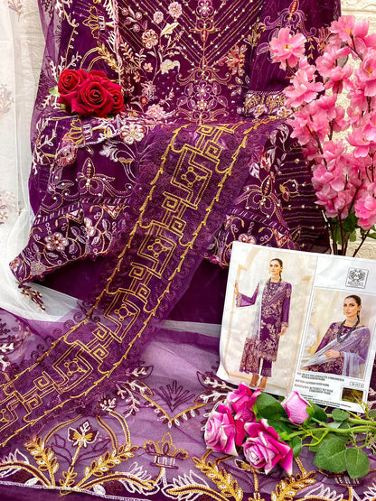 257 Mushq Georgette Pakistani Salwar Suits