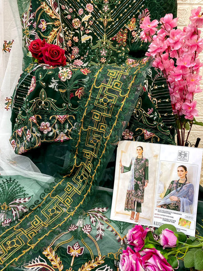 257 Mushq Georgette Pakistani Salwar Suits