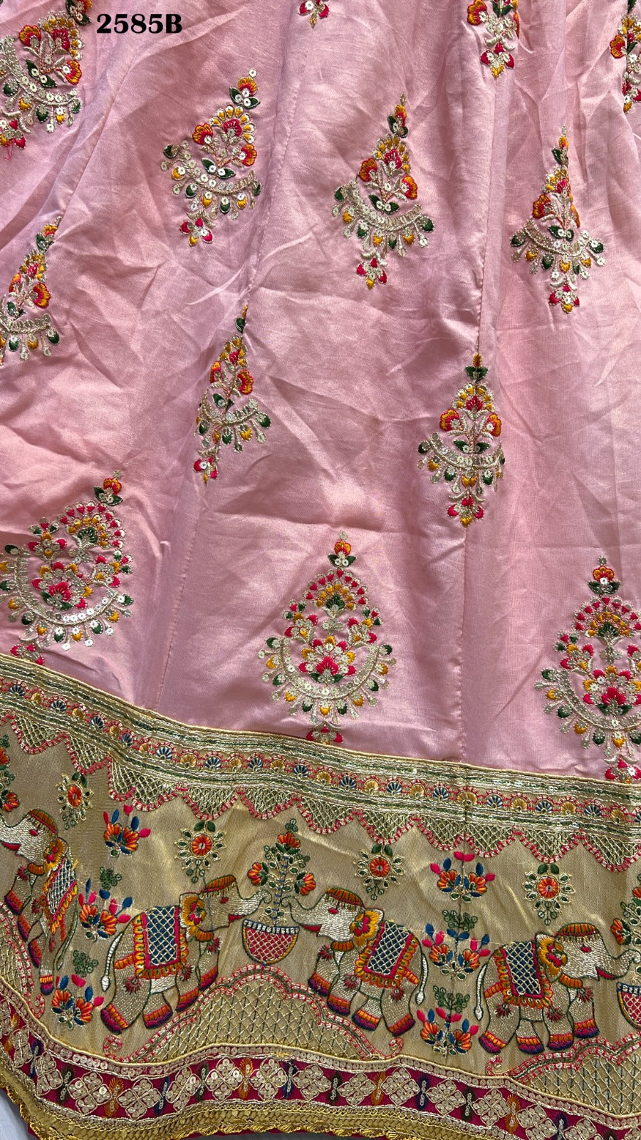 2585 Anjani Art Dola Silk Lehenga Choli