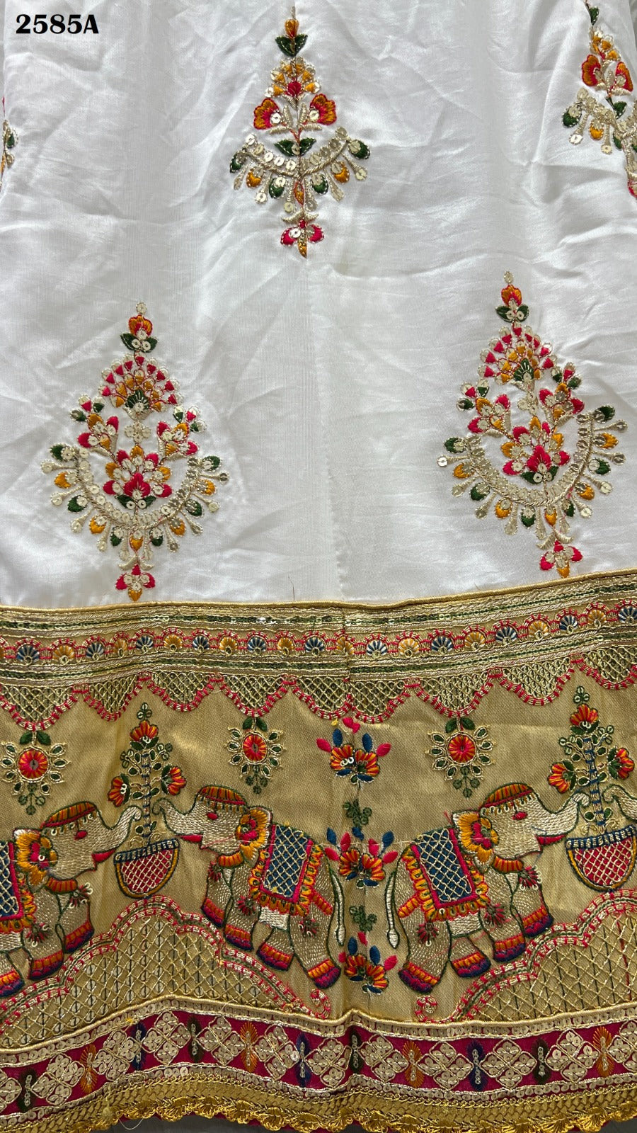 2585 Anjani Art Dola Silk Lehenga Choli
