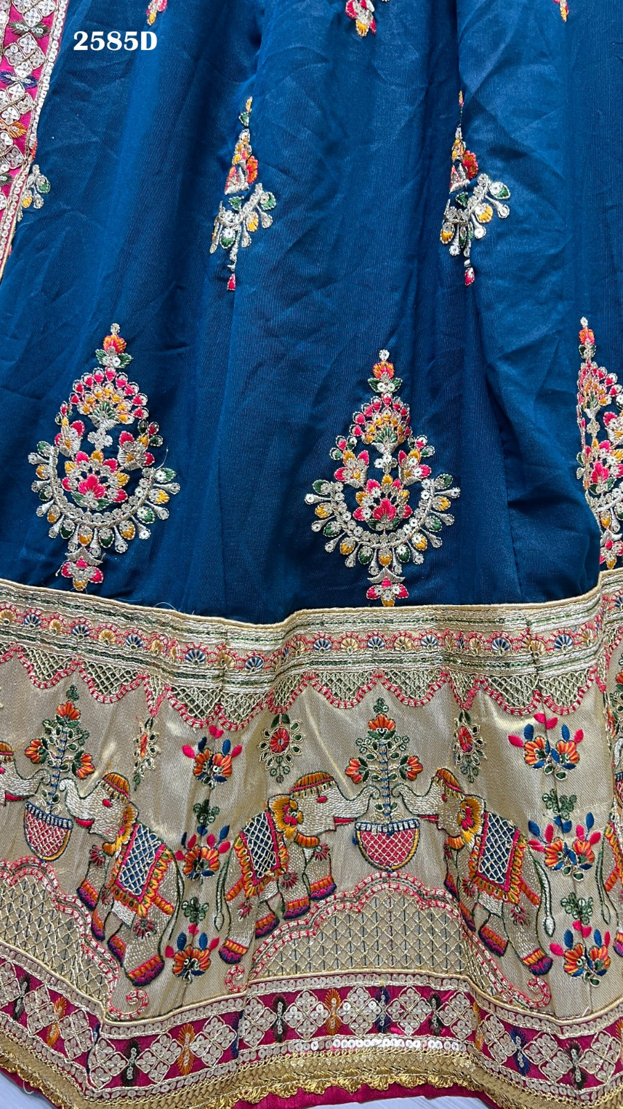 2585 Anjani Art Dola Silk Lehenga Choli
