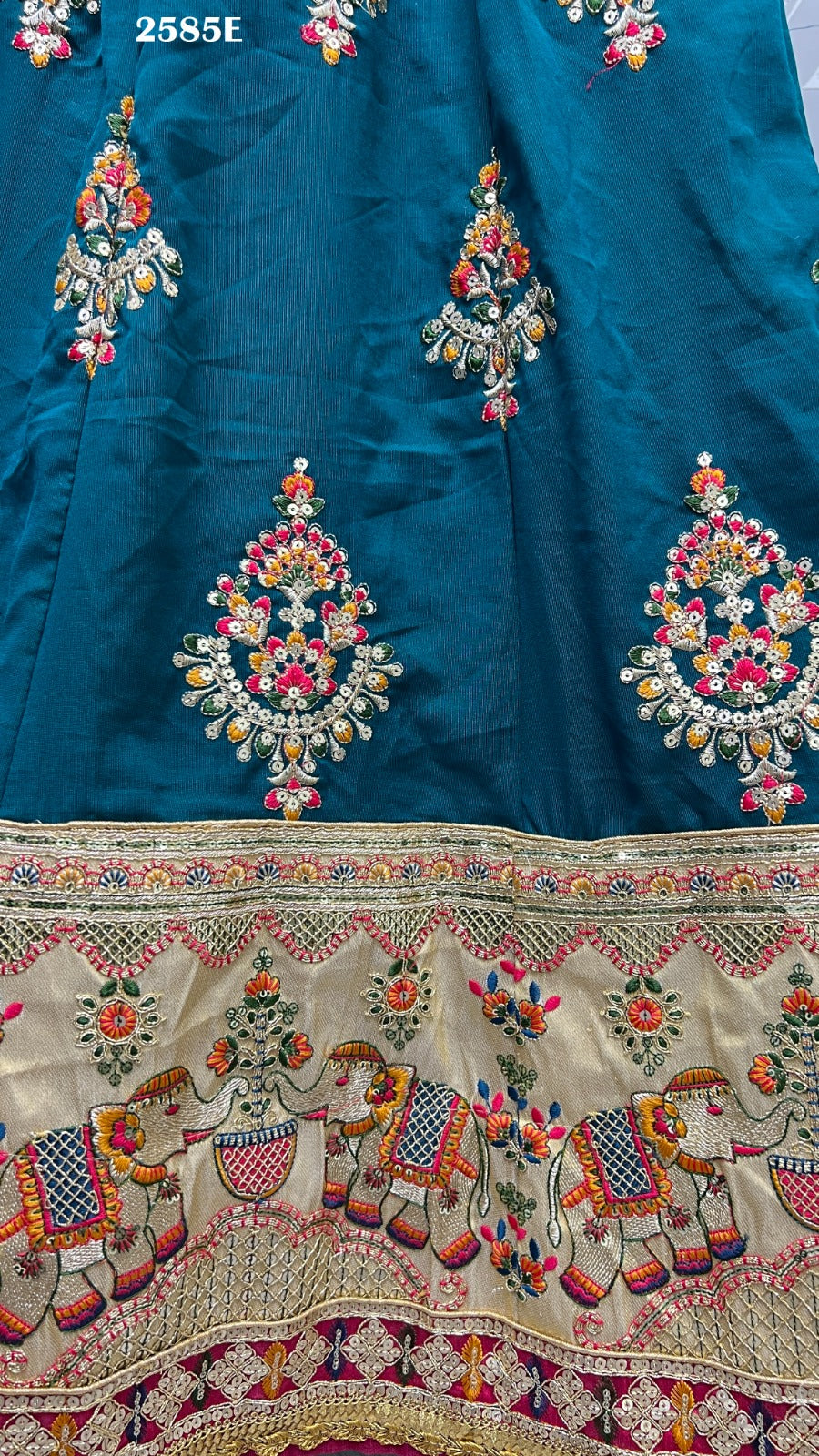 2585 Anjani Art Dola Silk Lehenga Choli