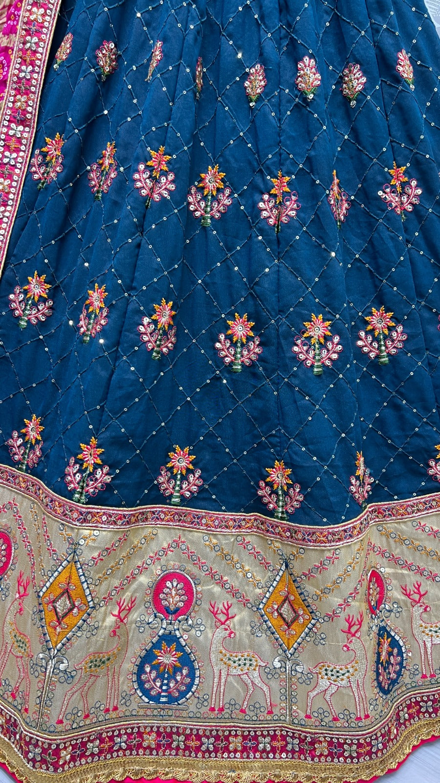 2594 Anjani Art Silk Lehenga Choli