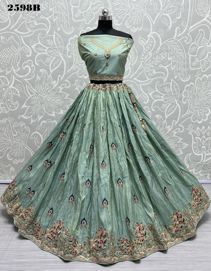 2598 Anjani Art Silk Lehenga Choli
