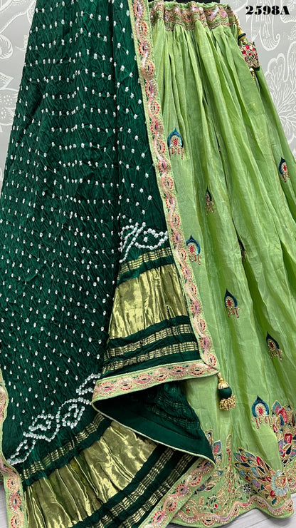 2598 Anjani Art Silk Lehenga Choli